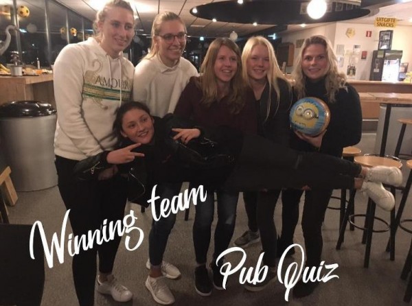 winning team pub quiz